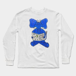 Even Elephants get the blues Long Sleeve T-Shirt